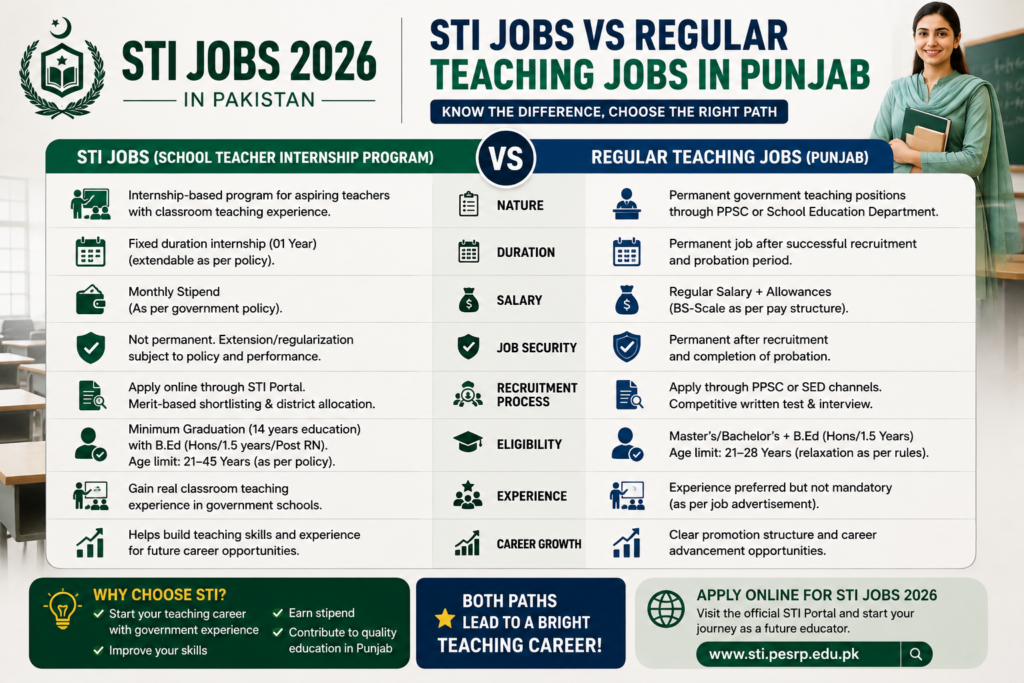 strengthen STI merit position for STI Jobs 2026 applicants