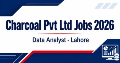 Charcoal Pvt Ltd Jobs 2026 advertisement banner
