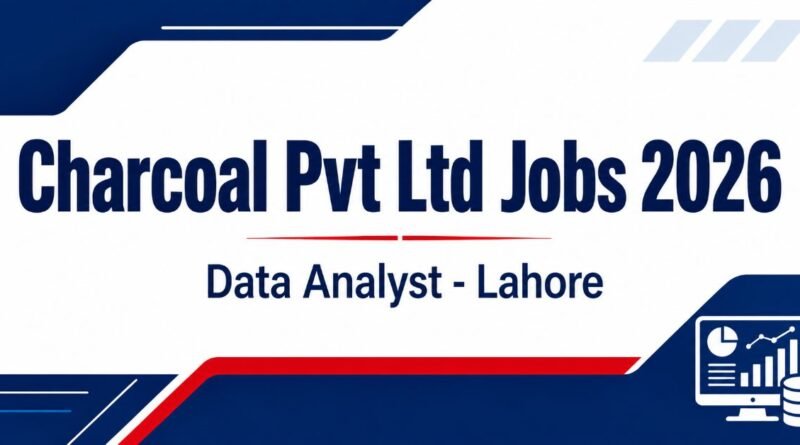 Charcoal Pvt Ltd Jobs 2026 advertisement banner