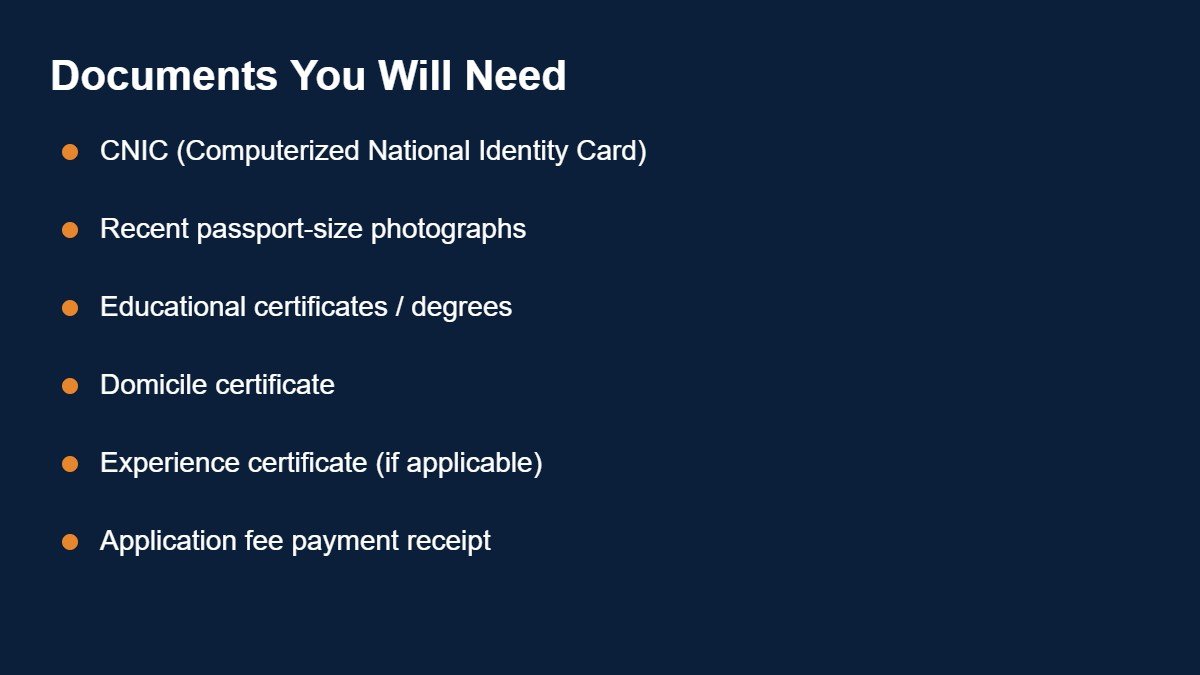 Defence Jobs 2026 required documents checklist for testing and interview