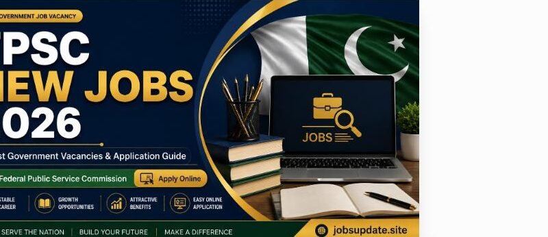 FPSC New Jobs 2026 banner - Federal Public Service Commission latest government vacancies
