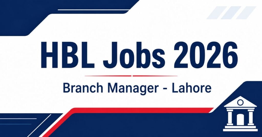 HBL Jobs 2026 advertisement banner