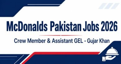 McDonalds Pakistan Jobs 2026 advertisement banner