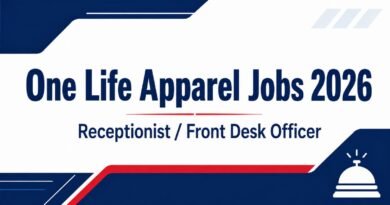 One Life Apparel Jobs 2026 advertisement banner