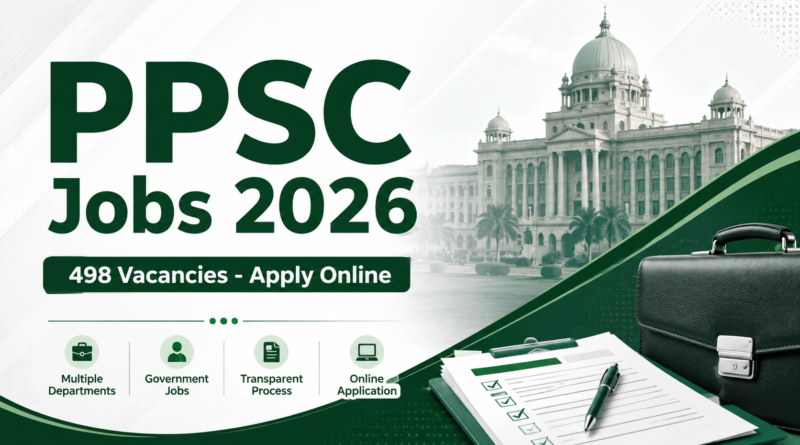 PPSC Jobs 2026 featured banner - Advertisement 08/2026 apply online